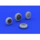 Eduard 648235 1/48 F-86F wheels Brassin for Aircraft