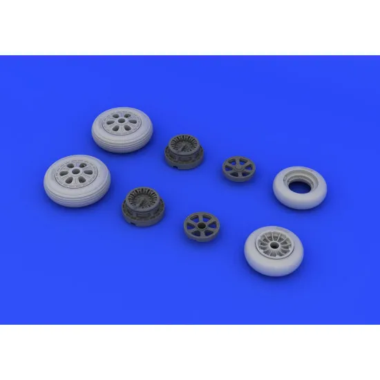 Eduard 648235 1/48 F-86F wheels Brassin for Aircraft