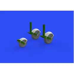 Eduard 648272 1/48 Meteor F.8 wheels Brassin for Aircraft