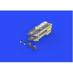 Eduard 648280 1/48 AGM-114 Hellfire Brassin for Aircraft