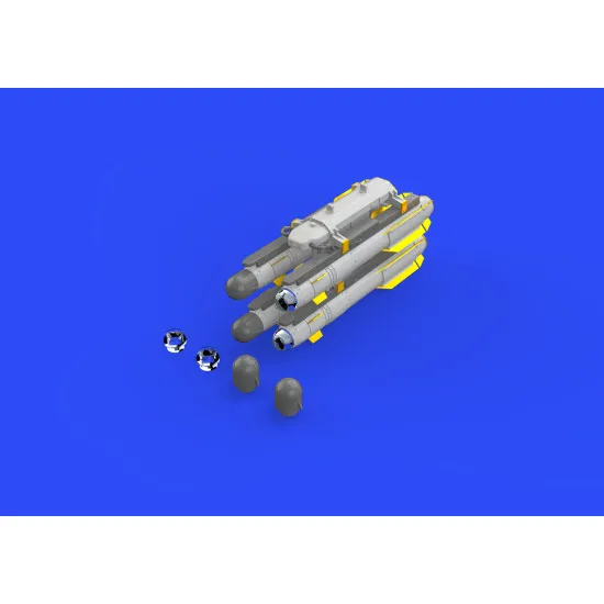 Eduard 648280 1/48 AGM-114 Hellfire Brassin for Aircraft