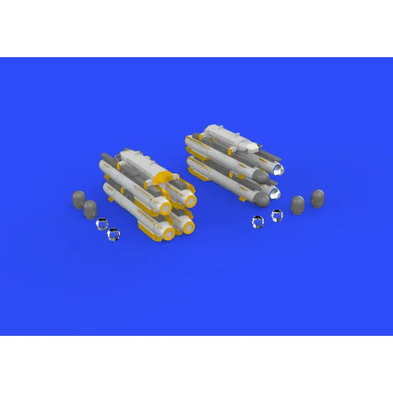 Eduard 648280 1/48 AGM-114 Hellfire Brassin for Aircraft