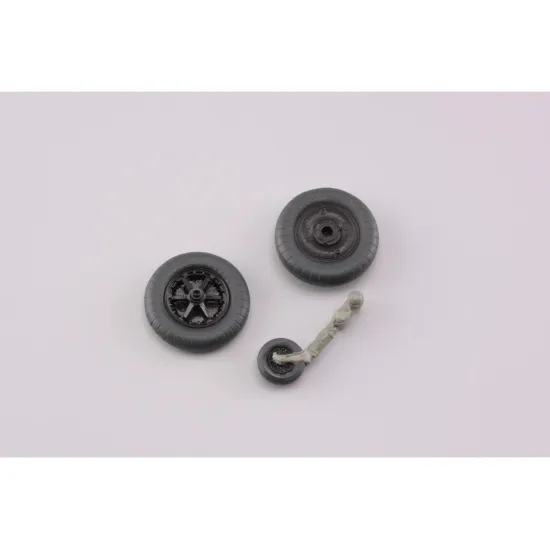 Eduard 648282 1/48 Bf 109F wheels Brassin for Aircraft