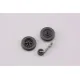Eduard 648282 1/48 Bf 109F wheels Brassin for Aircraft