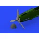 Eduard 648289 1/48 Bf 109F propeller EARLY Brassin for Aircraft