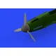 Eduard 648289 1/48 Bf 109F propeller EARLY Brassin for Aircraft