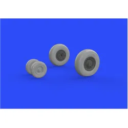 Eduard 648290 1/48 F-14A wheels late Brassin for Aircraft