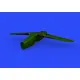 Eduard 648291 1/48 Bf 109F landing flaps Brassin for Aircraft