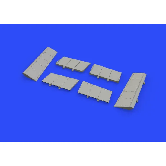 Eduard 648291 1/48 Bf 109F landing flaps Brassin for Aircraft