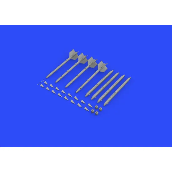 Eduard 648303 1/48 AIM-9G/H Sidewinder Brassin for Aircraft