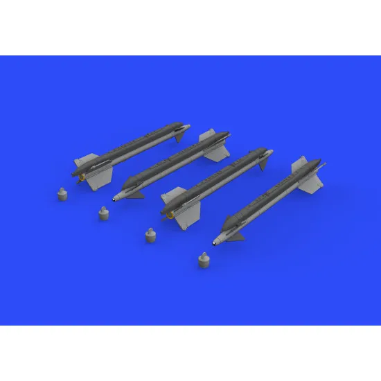 Eduard 648303 1/48 AIM-9G/H Sidewinder Brassin for Aircraft