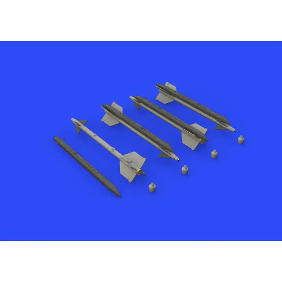 Eduard 648303 1/48 AIM-9G/H Sidewinder Brassin for Aircraft