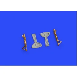 Eduard 648308 1/48 Bf 109F undercarriage legs BRONZE Brassin for Aircraft