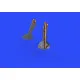 Eduard 648308 1/48 Bf 109F undercarriage legs BRONZE Brassin for Aircraft