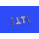 Eduard 648309 1/48 Bf 109G undercarriage legs BRONZE Brassin for Aircraft