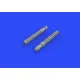Eduard 648321 1/48 Ki-61-Id gun barrels Brassin for Aircraft
