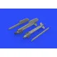 Eduard 648323 1/48 Matra R-550 Magic 2 Brassin for Aircraft