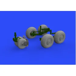Eduard 648326 1/48 Su-34 wheels Brassin for Aircraft