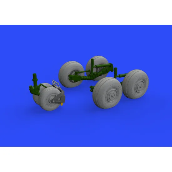 Eduard 648326 1/48 Su-34 wheels Brassin for Aircraft