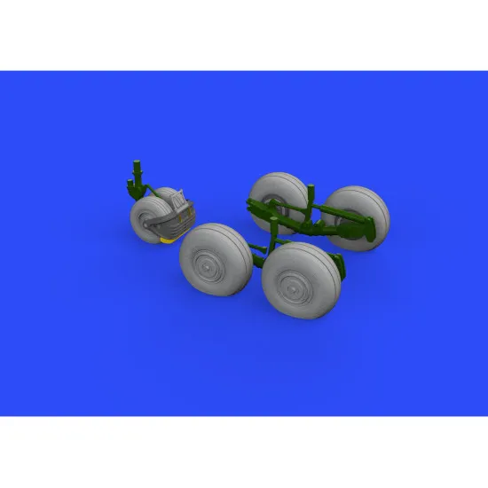 Eduard 648326 1/48 Su-34 wheels Brassin for Aircraft