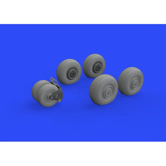 Eduard 648326 1/48 Su-34 wheels Brassin for Aircraft