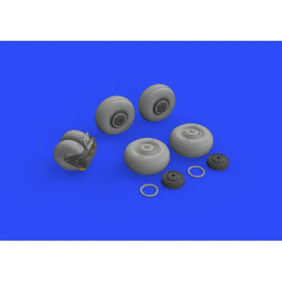 Eduard 648326 1/48 Su-34 wheels Brassin for Aircraft