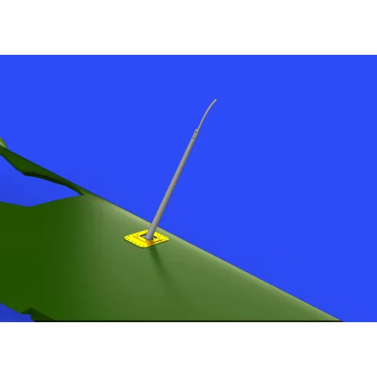 Eduard 648331 1/48 Luftwaffe FuG 16 antennas Brassin for Aircraft