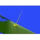 Eduard 648331 1/48 Luftwaffe FuG 16 antennas Brassin for Aircraft
