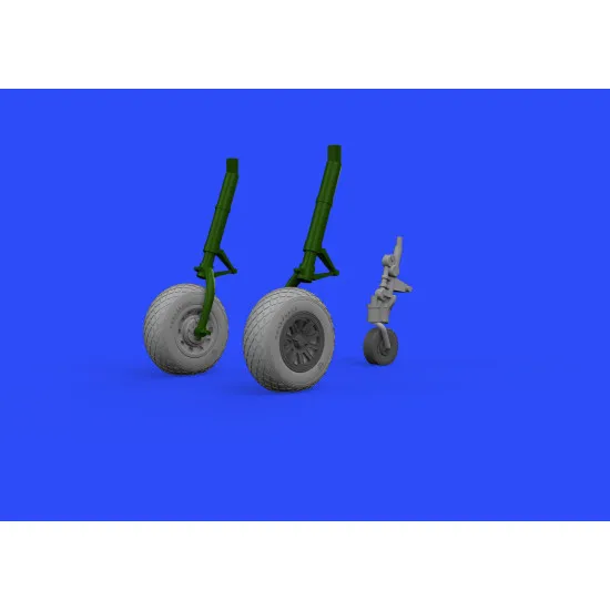 Eduard 648335 1/48 P-51D wheels Brassin for Aircraft