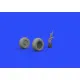 Eduard 648335 1/48 P-51D wheels Brassin for Aircraft
