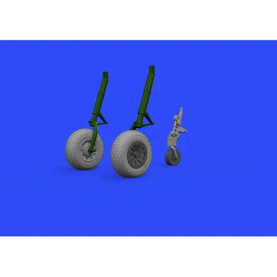 Eduard 648335 1/48 P-51D wheels Brassin for Aircraft