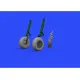 Eduard 648335 1/48 P-51D wheels Brassin for Aircraft