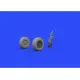 Eduard 648335 1/48 P-51D wheels Brassin for Aircraft