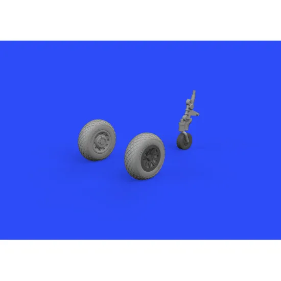 Eduard 648335 1/48 P-51D wheels Brassin for Aircraft