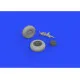 Eduard 648335 1/48 P-51D wheels Brassin for Aircraft