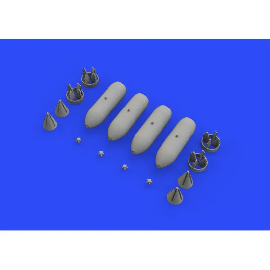 Eduard 648368 1/48 British 500lb bombs Brassin for Aircraft