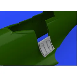 Eduard 648380 1/48 Spitfire Mk.VIII / IX cockpit door Brassin for Aircraft
