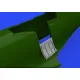 Eduard 648380 1/48 Spitfire Mk.VIII / IX cockpit door Brassin for Aircraft
