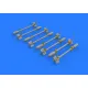 Eduard 648394 1/48 British Rocket Projectiles RP-3 60lb S.A.P. Brassin for Aircraft