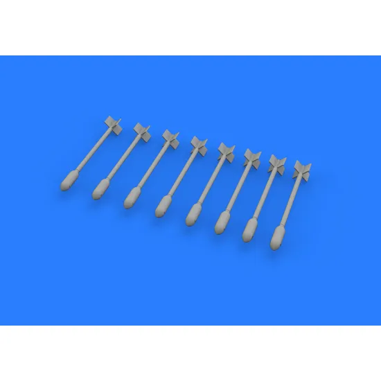 Eduard 648394 1/48 British Rocket Projectiles RP-3 60lb S.A.P. Brassin for Aircraft