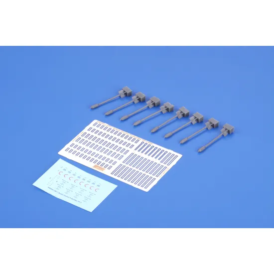 Eduard 648394 1/48 British Rocket Projectiles RP-3 60lb S.A.P. Brassin for Aircraft