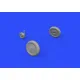 Eduard 648400 1/48 Bf 109G-6 wheels Brassin for Aircraft