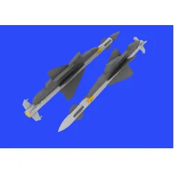 Eduard 648432 1/48 R-23R missiles for MiG-23 Brassin for Aircraft