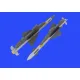 Eduard 648432 1/48 R-23R missiles for MiG-23 Brassin for Aircraft