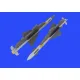 Eduard 648432 1/48 R-23R missiles for MiG-23 Brassin for Aircraft