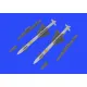 Eduard 648432 1/48 R-23R missiles for MiG-23 Brassin for Aircraft