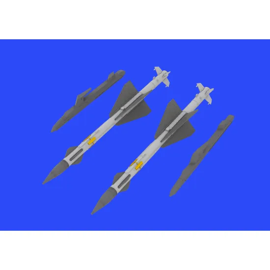 Eduard 648432 1/48 R-23R missiles for MiG-23 Brassin for Aircraft