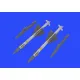 Eduard 648432 1/48 R-23R missiles for MiG-23 Brassin for Aircraft