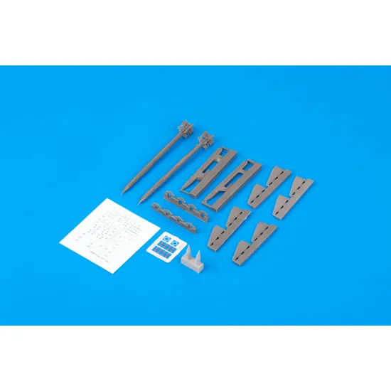 Eduard 648432 1/48 R-23R missiles for MiG-23 Brassin for Aircraft
