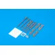Eduard 648432 1/48 R-23R missiles for MiG-23 Brassin for Aircraft